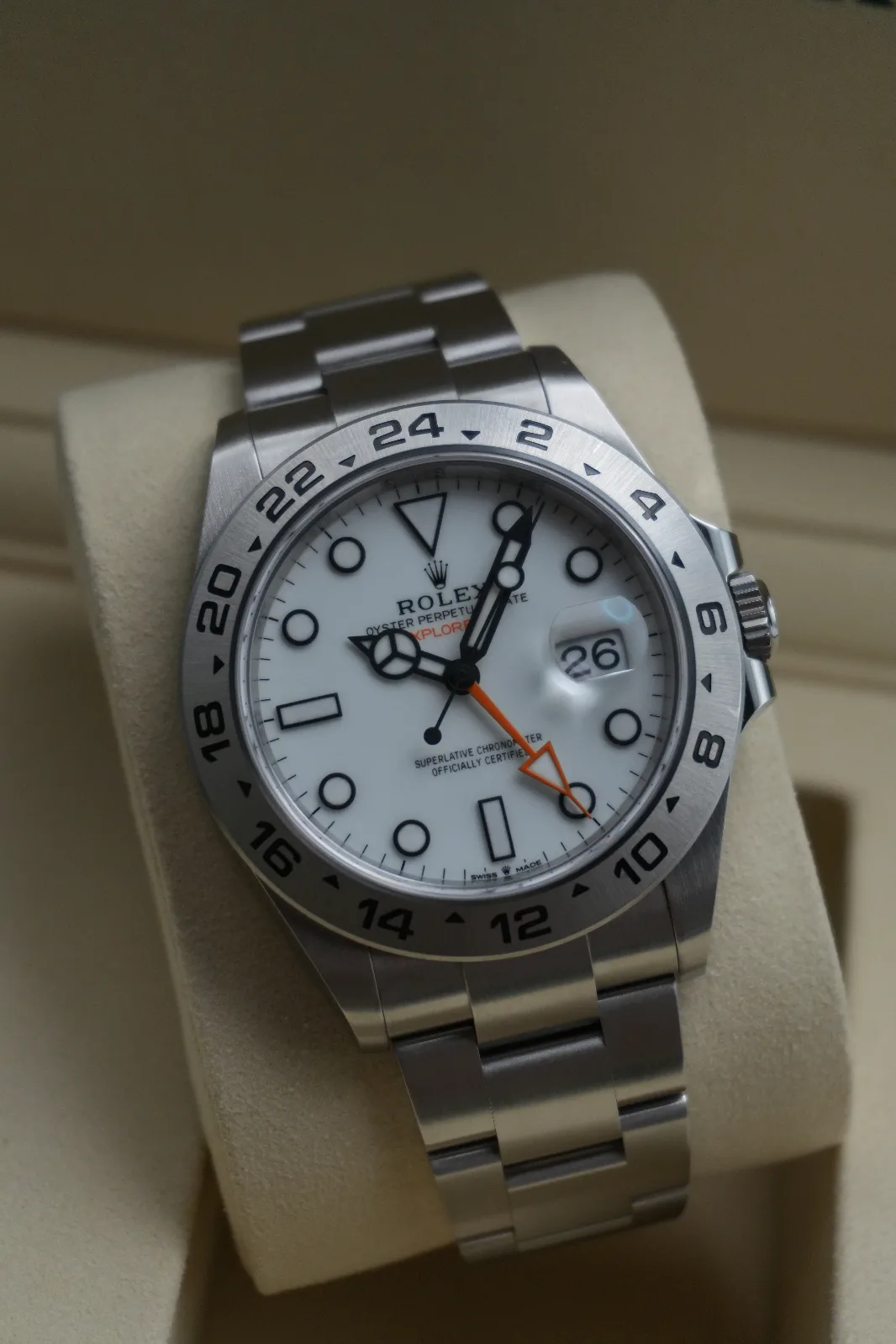 Rolex Explorer II 42mm ‘Polar Dial’