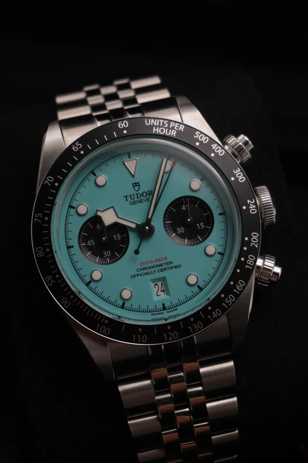 Tudor Black Bay Chrono 41mm Flamingo Blue