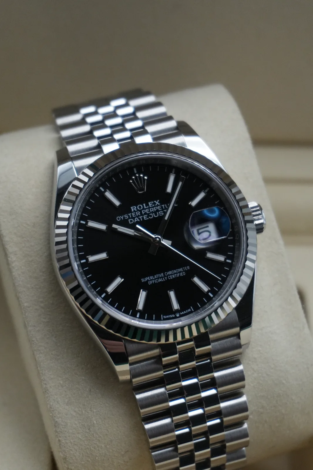 Rolex Datejust 36mm Oystersteel & White Gold