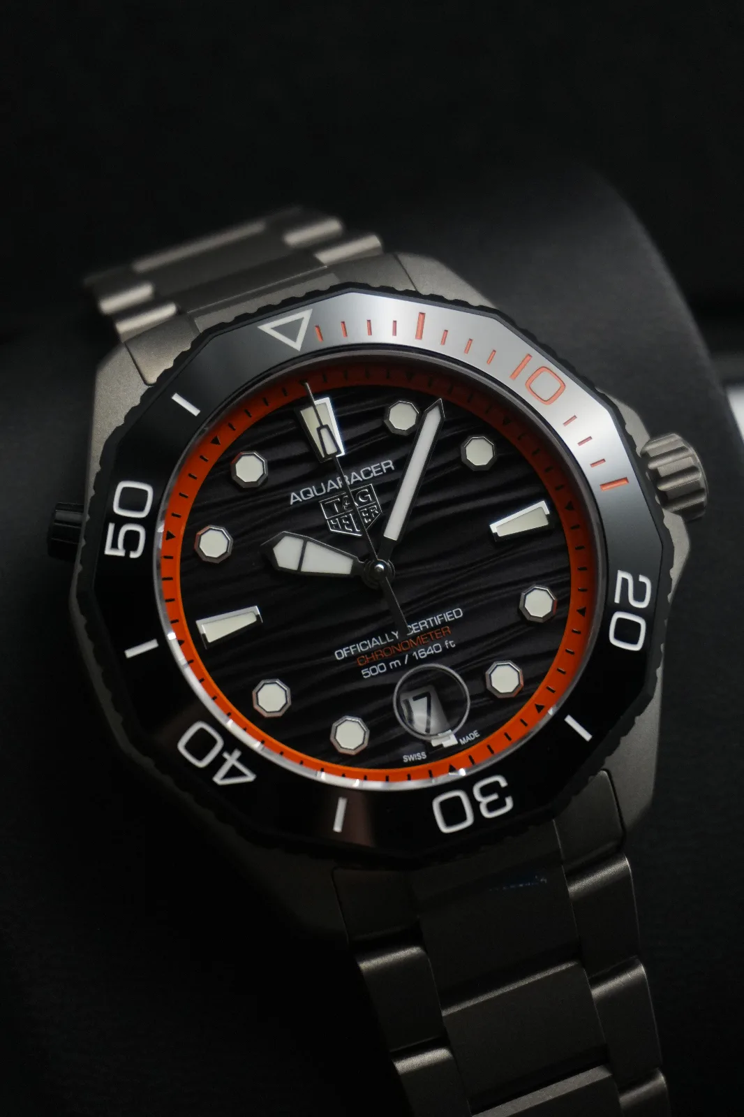 TAG Heuer Aquaracer Professional 500m Date 42mm Titanium Limited Edition